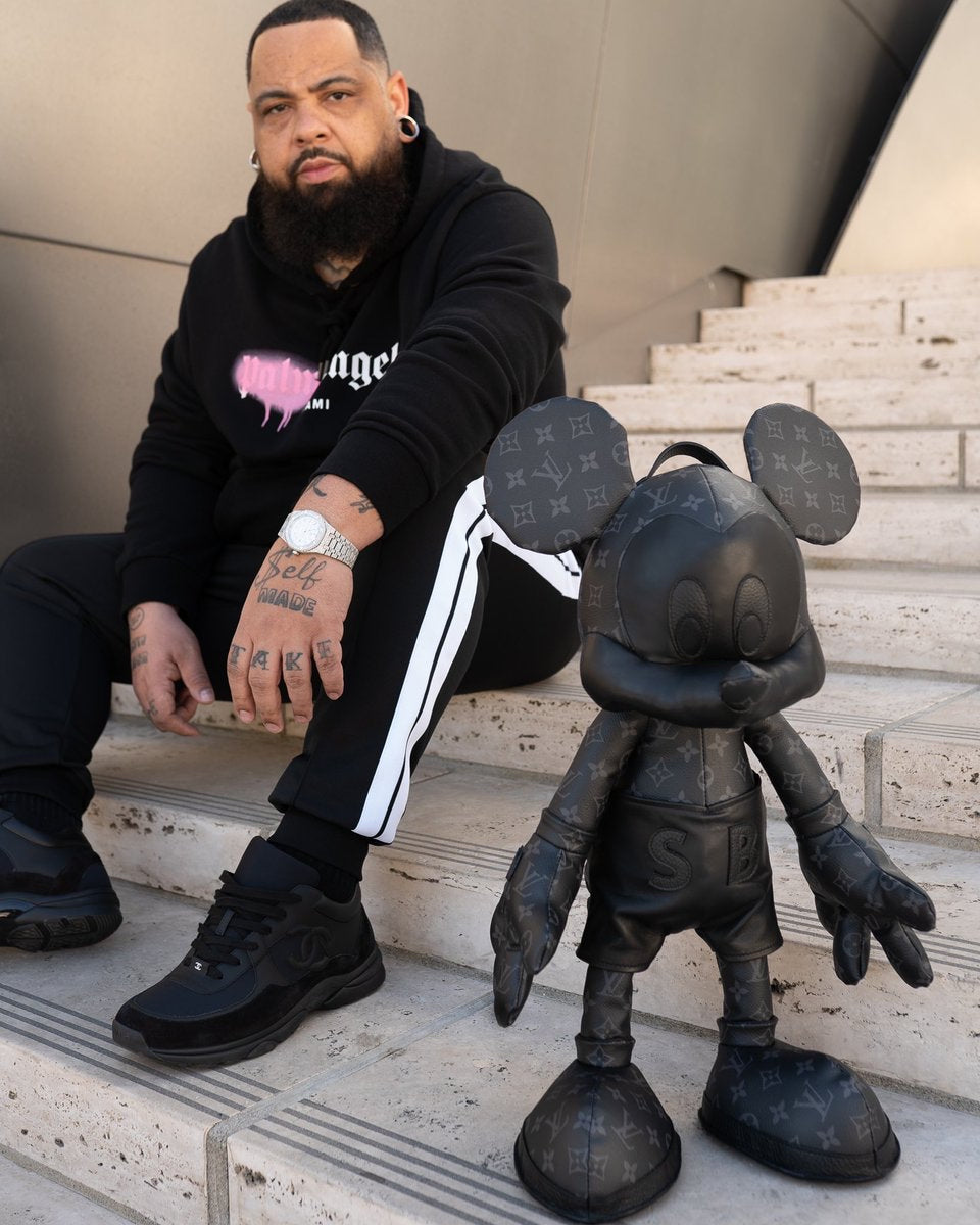 LV X SB Micky Mouse backpack/ doll VERY RARE