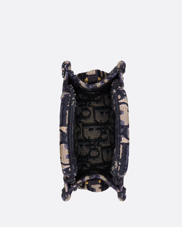 DIOR crossbody bag in BLUE & CREAM