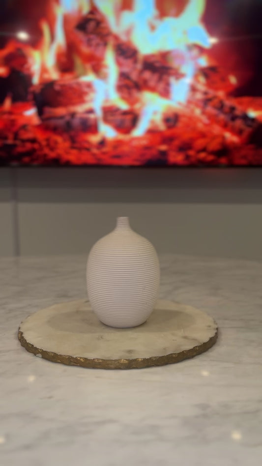 Small handmade vase, ceramic